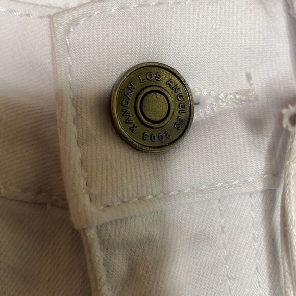 Kancan Estilo High Rise Skinny Jeans White 23 NWT - Picture 9 of 13